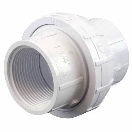 Apollo 1-1/4 in. x 1-1/4 in. PVC FIP x FIP Union PVCU114F